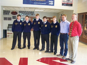 Agriculture Commissioner Visits Hickman County High School